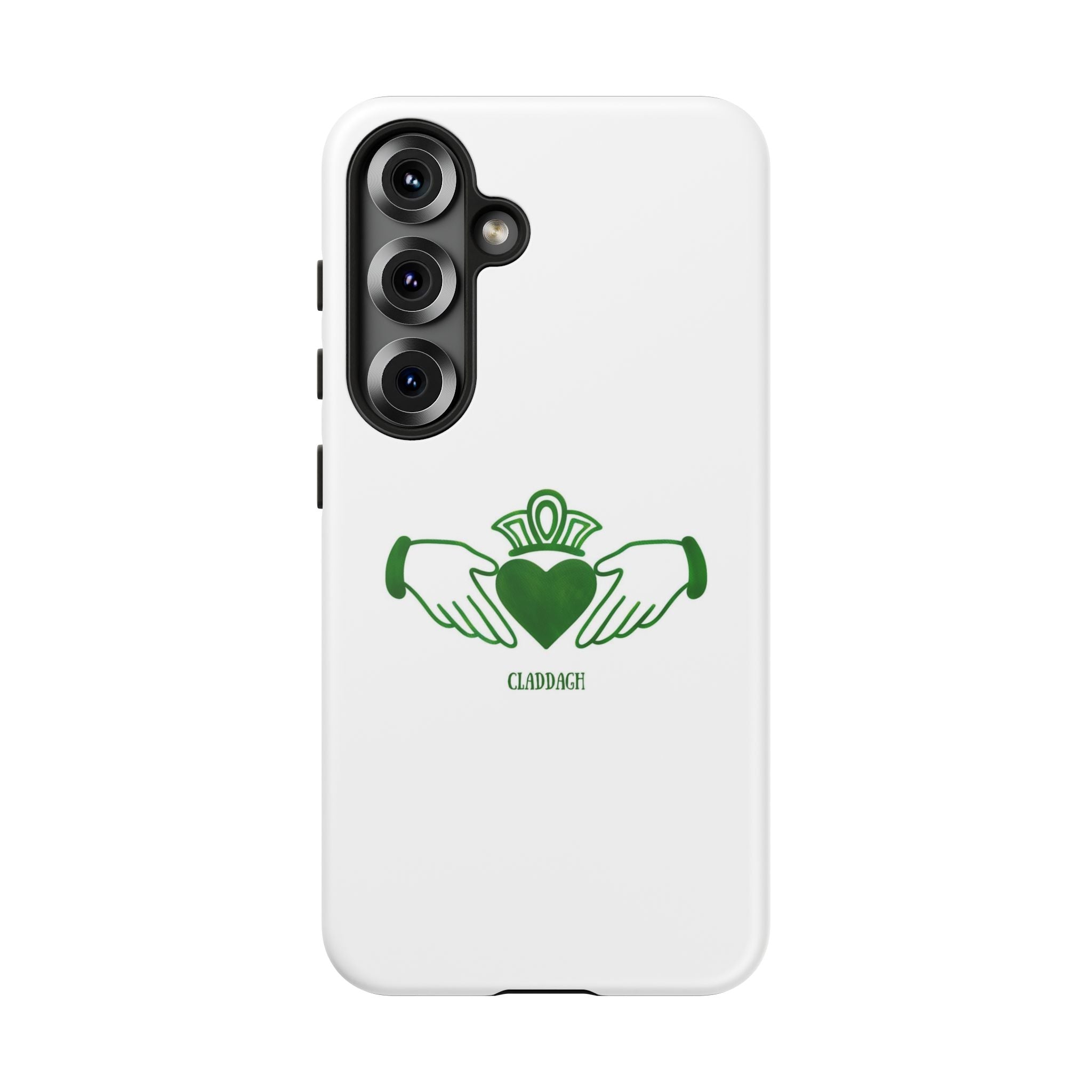 Irish Claddagh Symbol Green Tough Case