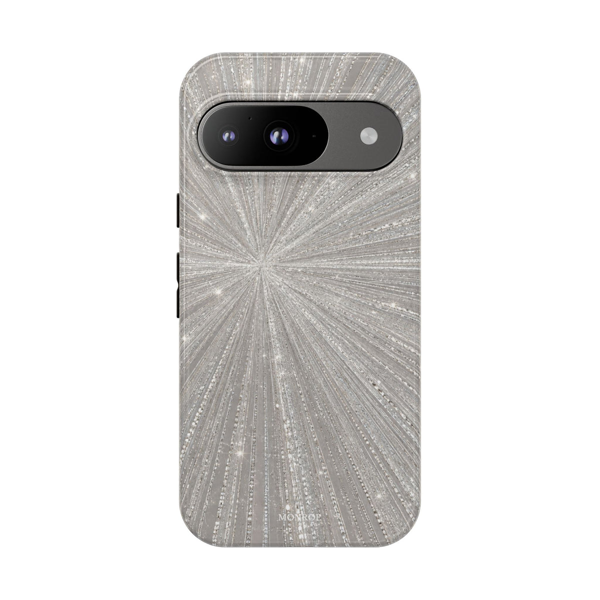 Sparkling Silver Burst Tough Case