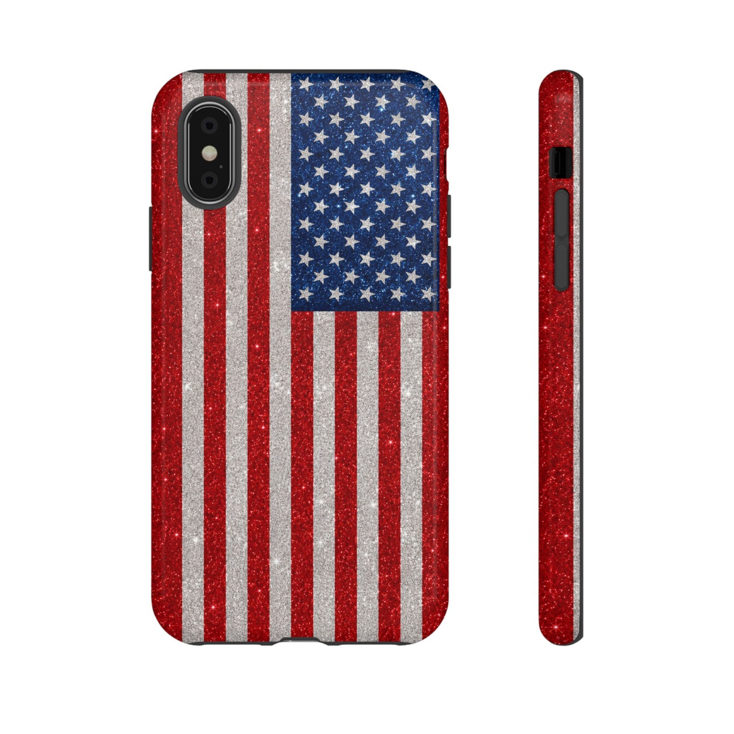 America Glitter Tough Case