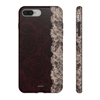 Burgundy Rose Tough Case