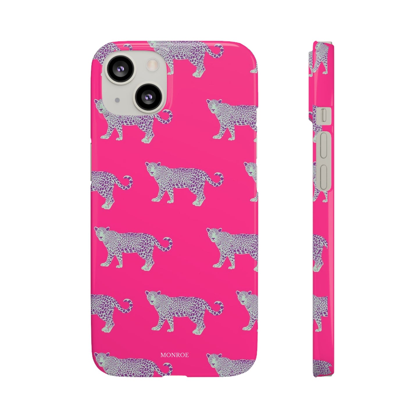Pink Leopard Pattern Case