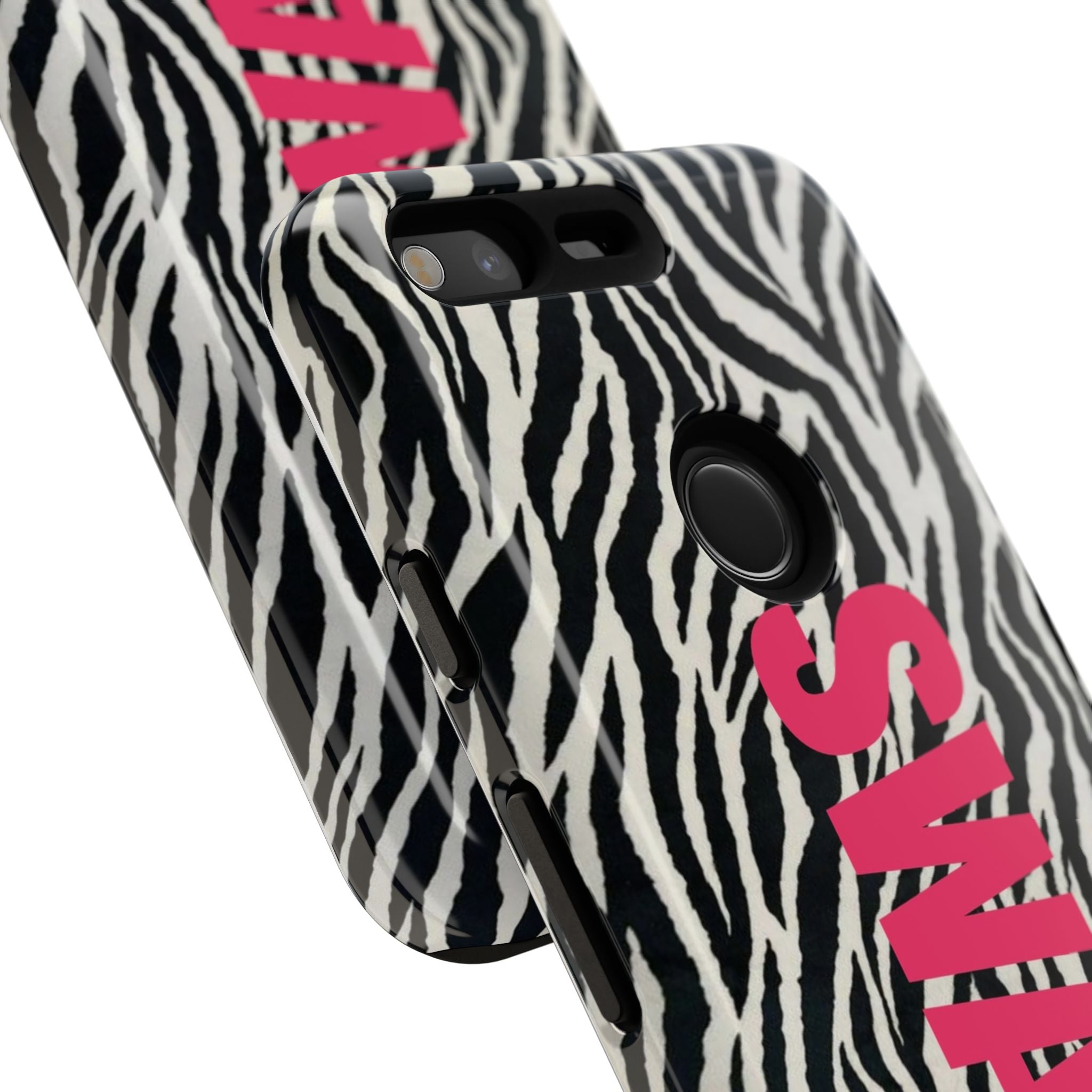 'SWAG' Zebra Print Tough Case