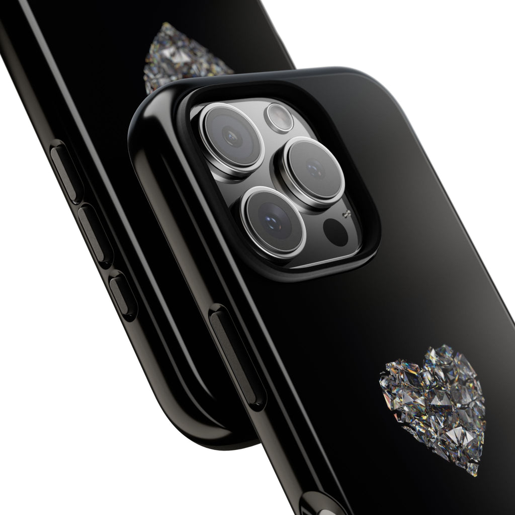 Crystal Heart Phone Case