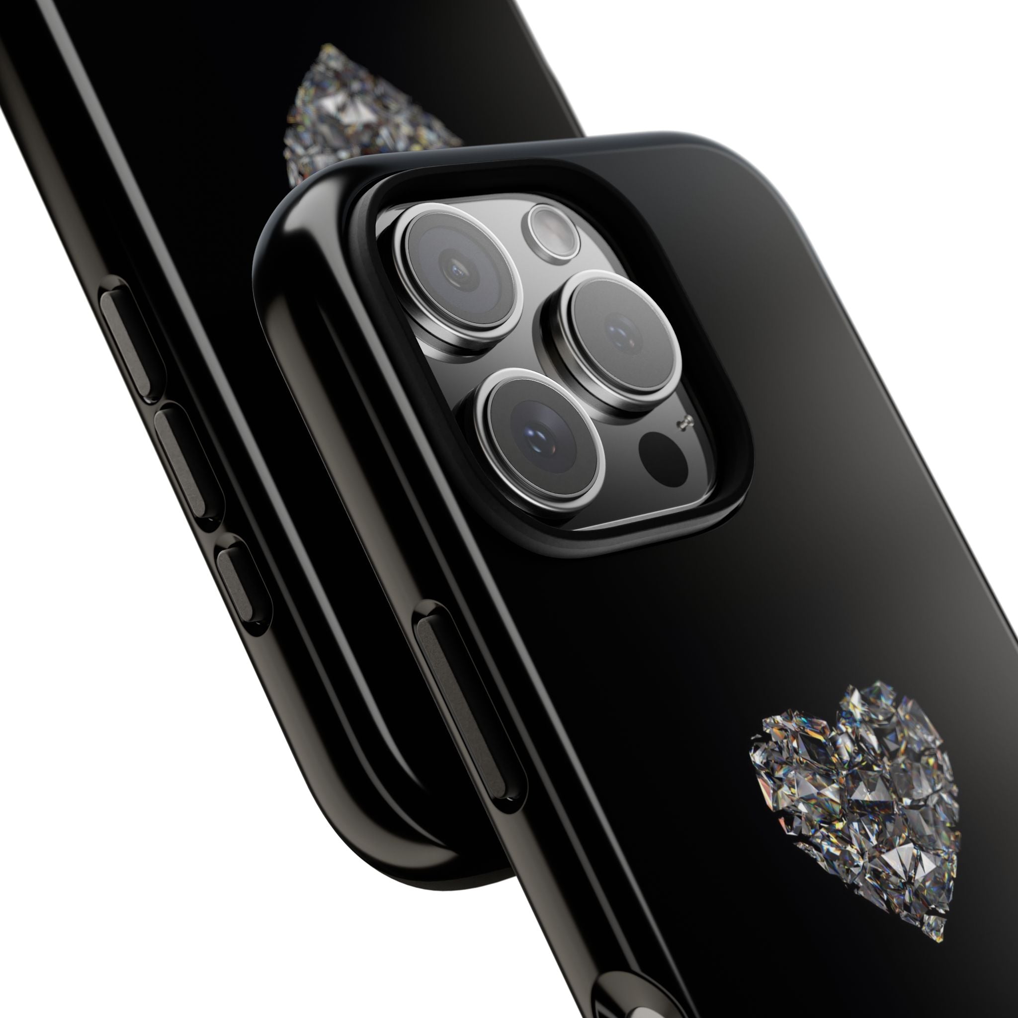 Crystal Heart Phone Case