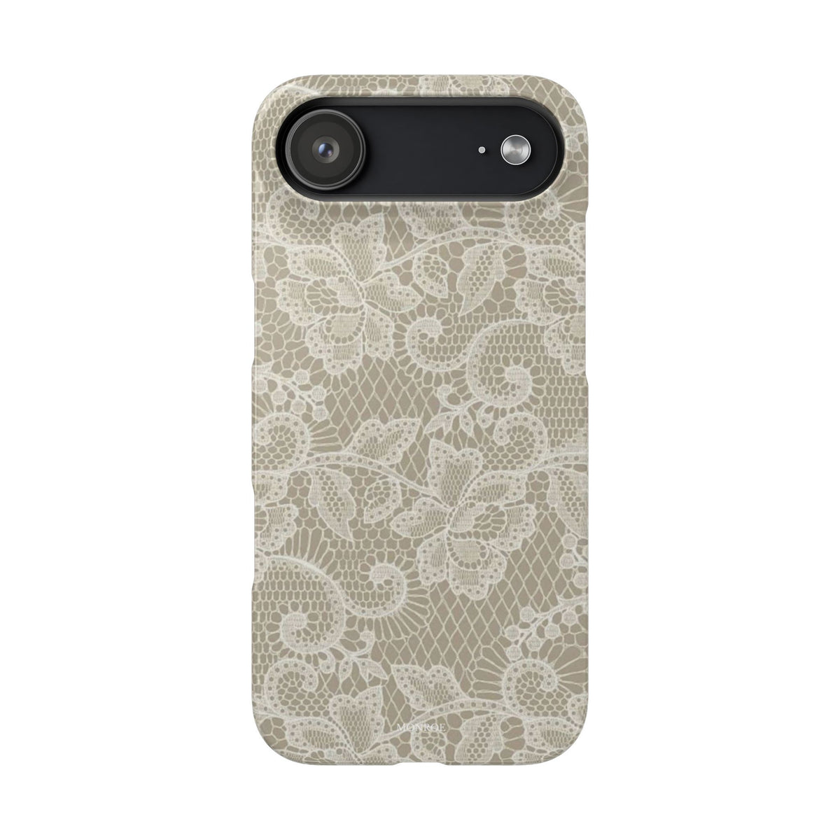 Vintage Beige Lace Case