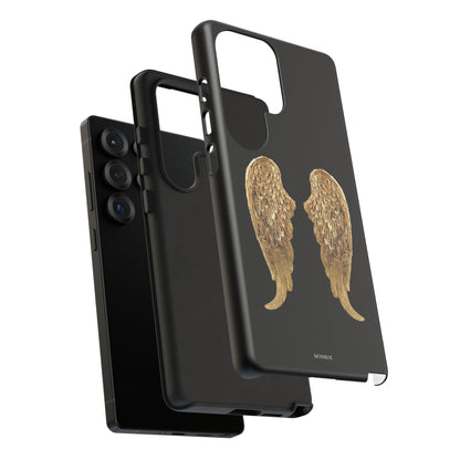 Gold Angel Wings Tough Case