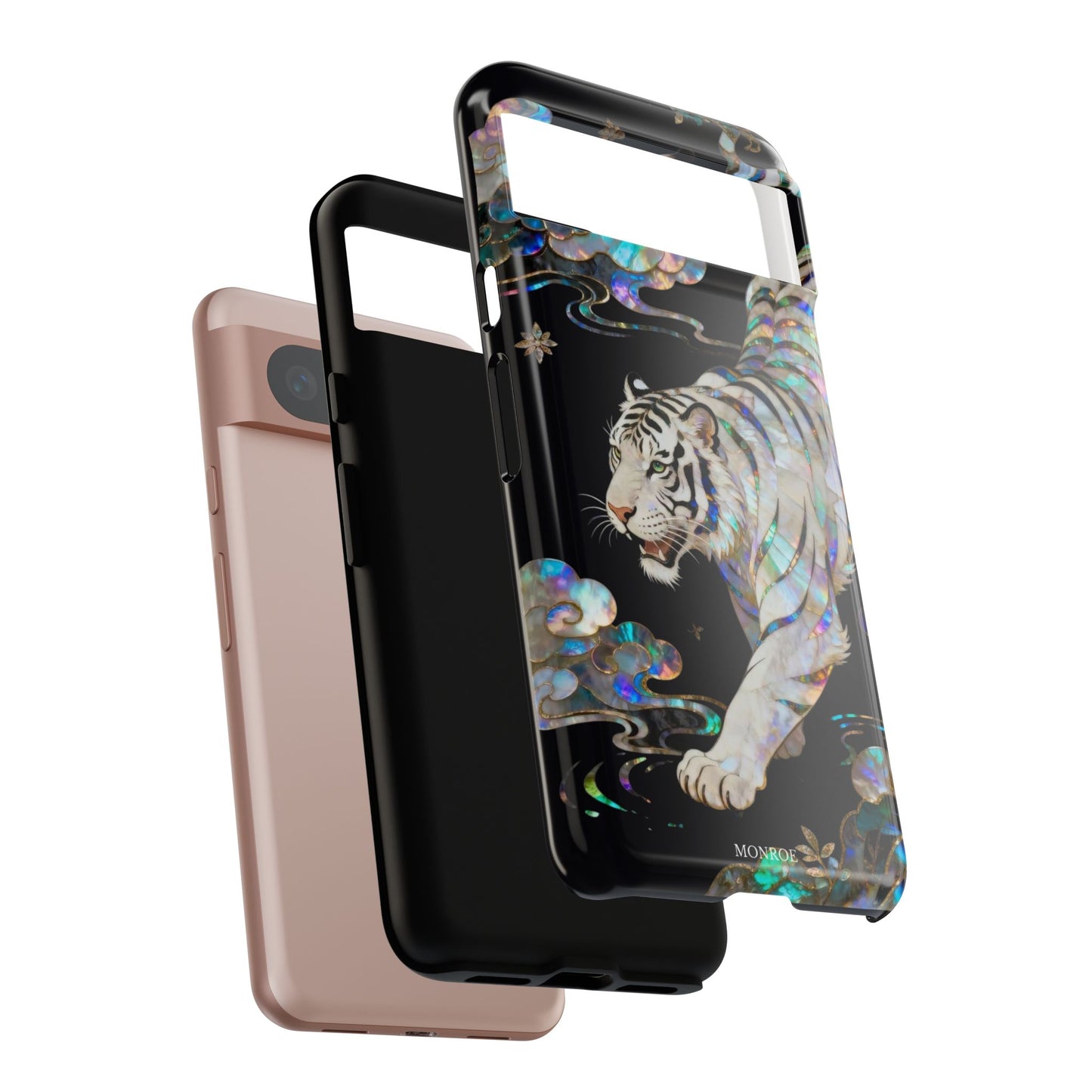 Iridescent White Tiger Tough Case