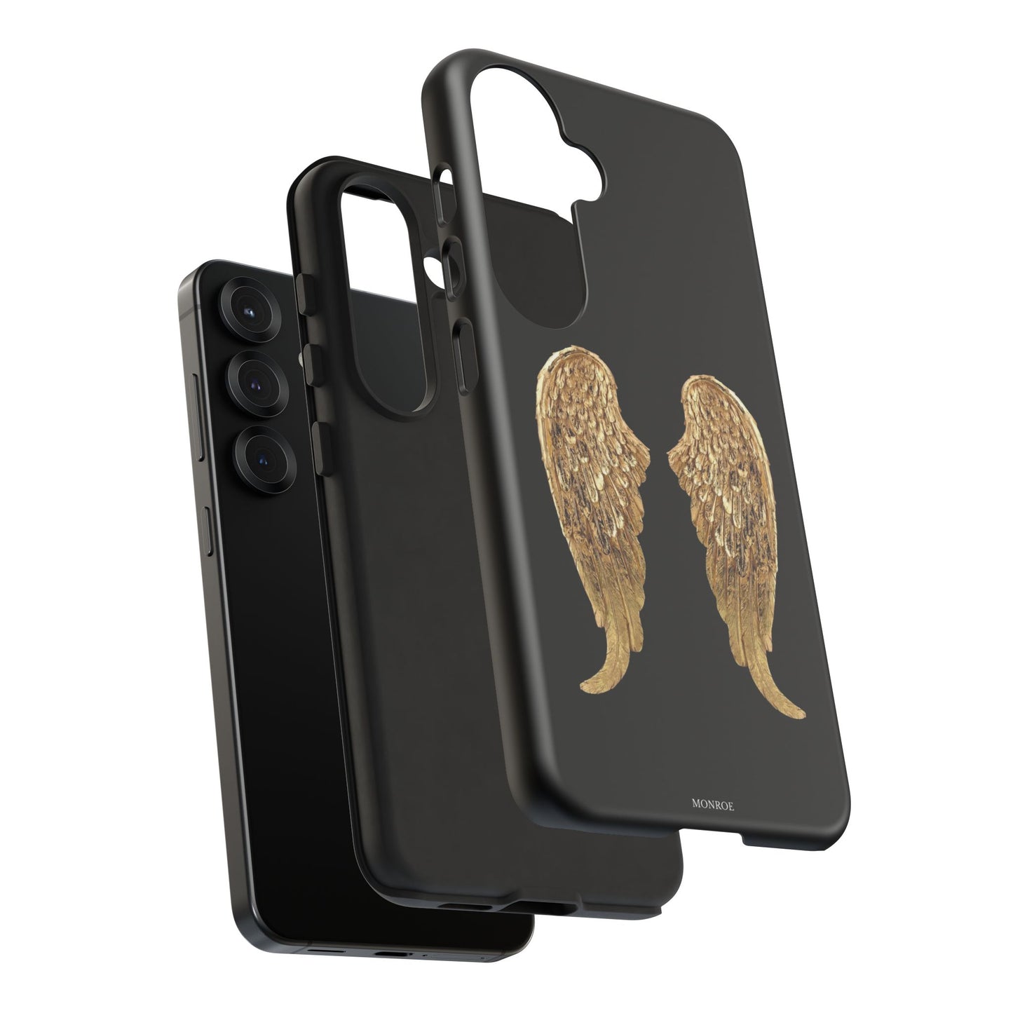 Gold Angel Wings Tough Case