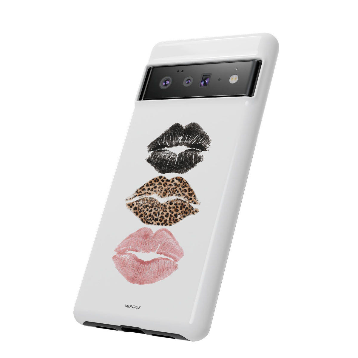 Leopard Glam Lip Tough Case