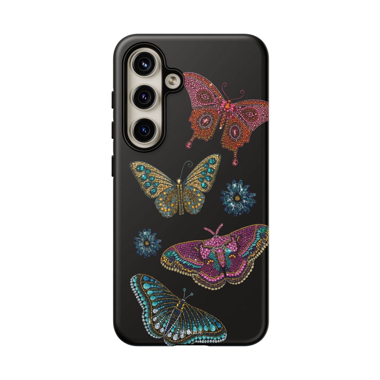 Butterfly Beaded Tough Case
