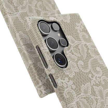 Vintage Beige Lace Case