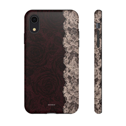 Burgundy Rose Tough Case