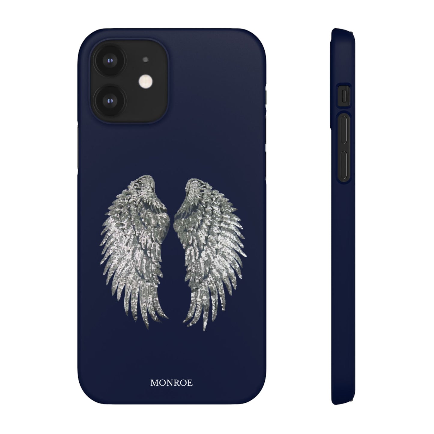 Navy Angel Wings Case