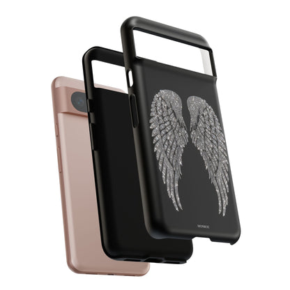 Silver Angel Wings Tough Case