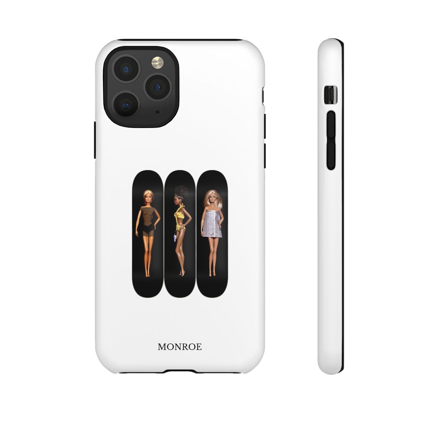 Retro Doll Skateboard Tough Case