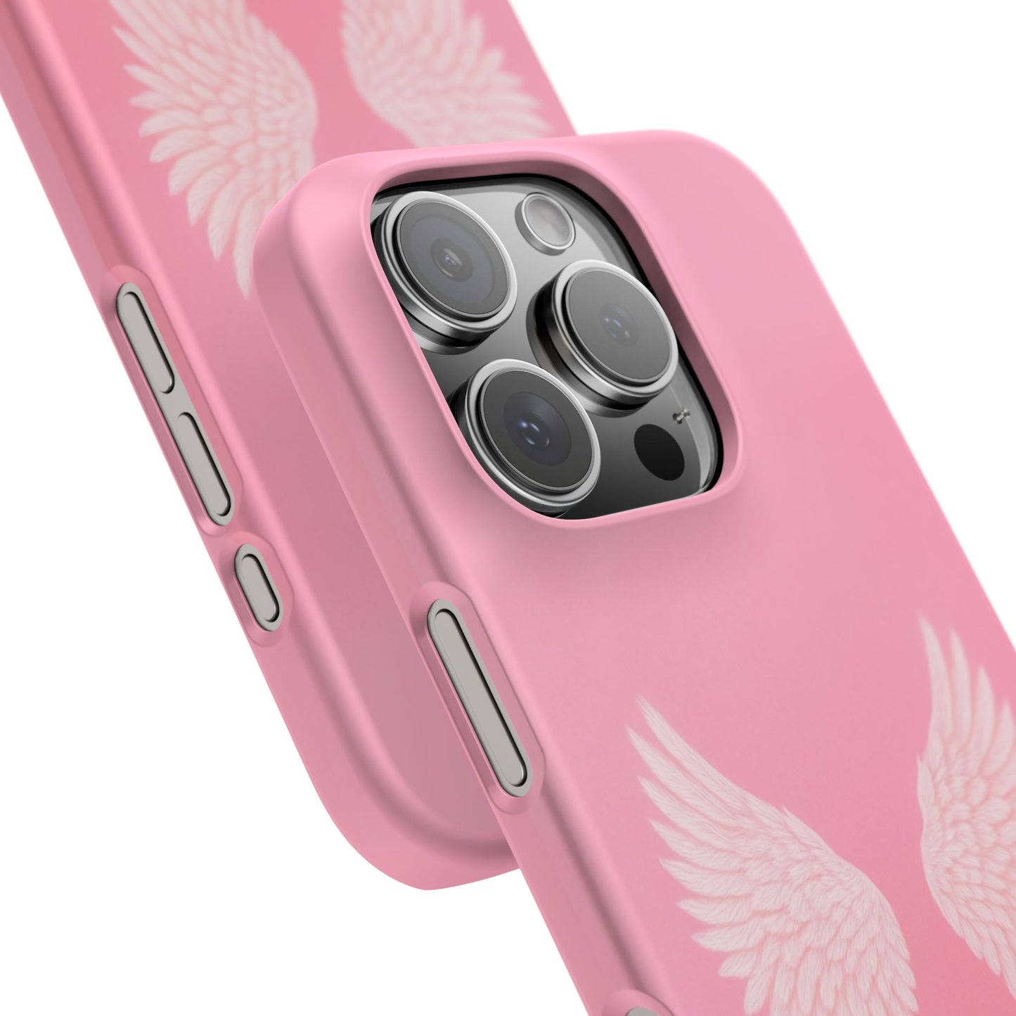 Pink Angel Wings Case
