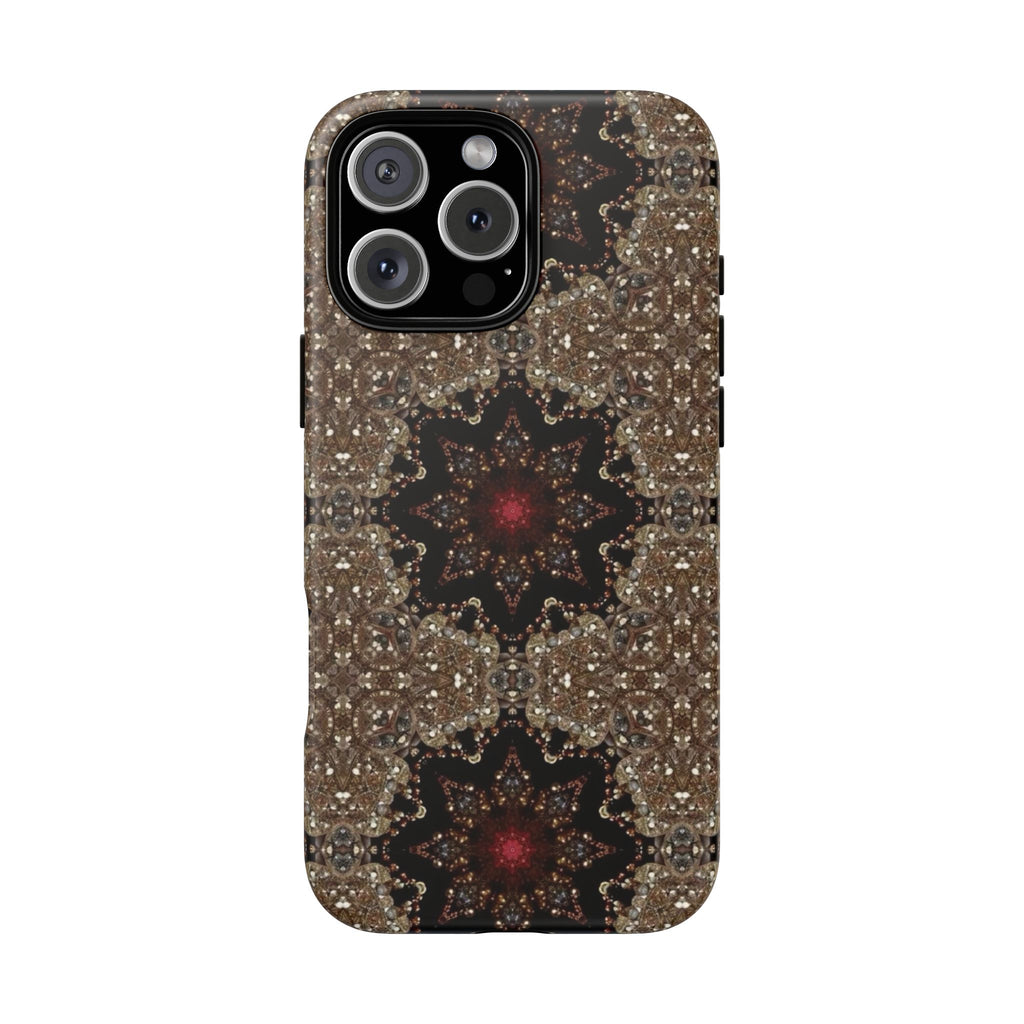 Brown Mandala Tough Protective Case