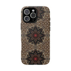 Brown Mandala Tough Protective Case