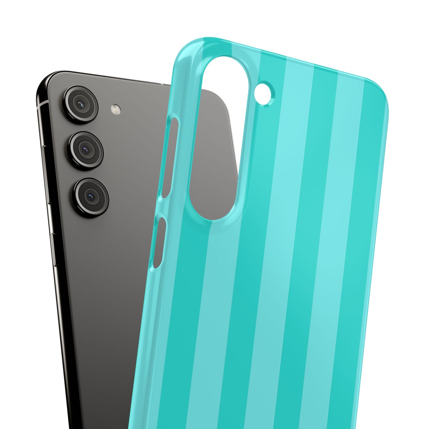Striped Aqua Case