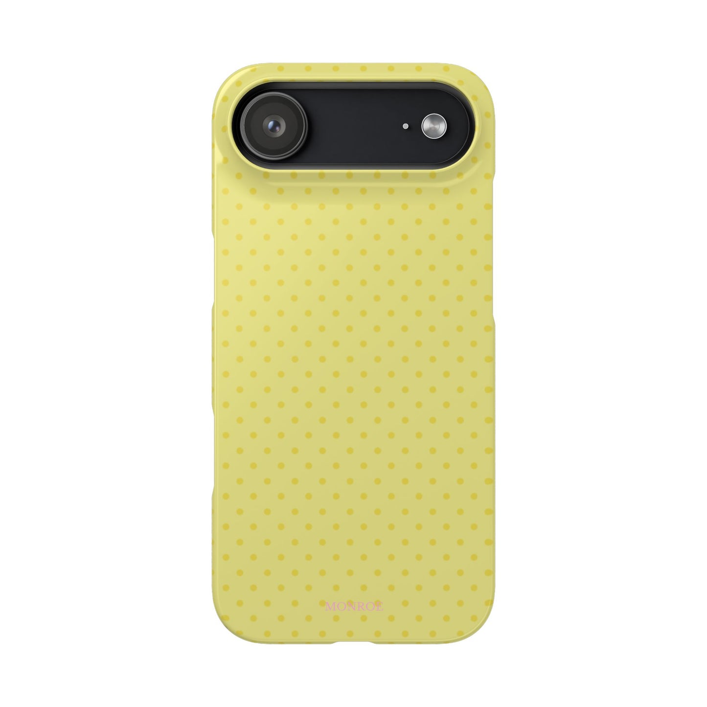 Yellow Polka Dot Snap Phone Case