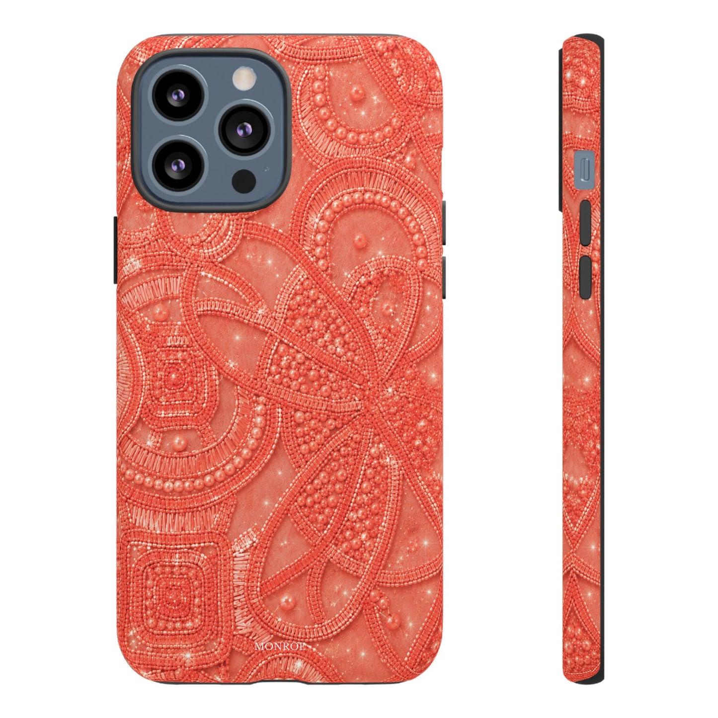 Coral Lace Tough Case