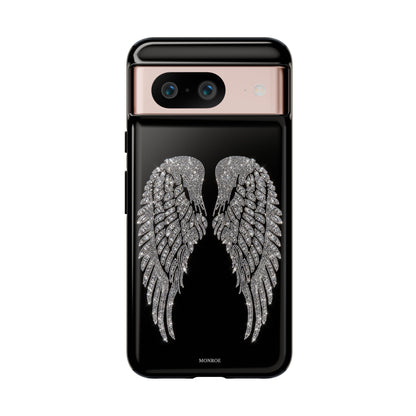 Silver Angel Wings Tough Case