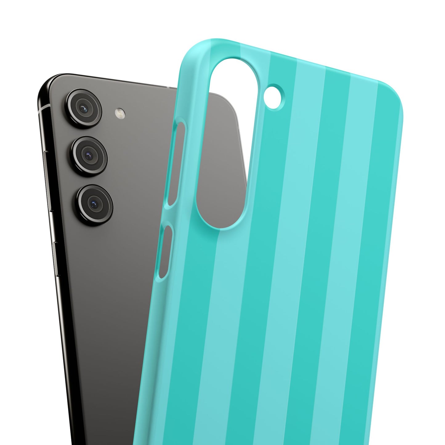 Striped Aqua Case