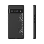"Forever Blessed" Black Phone Cover