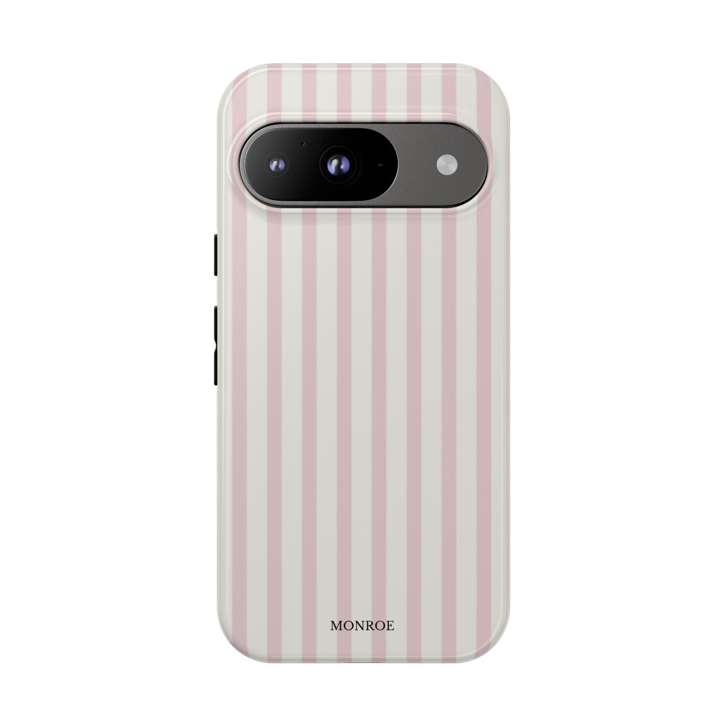 Light Pink Stripe Tough Phone Case