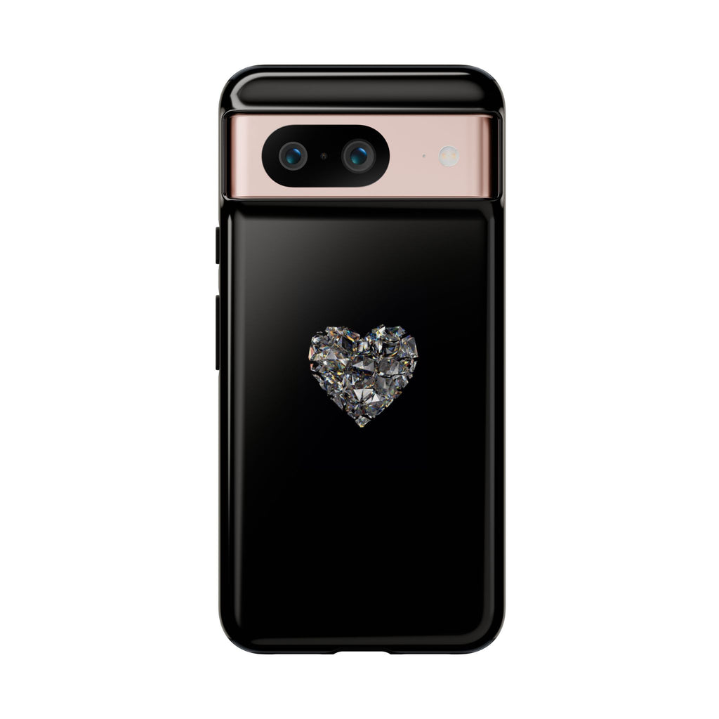 Crystal Heart Phone Case