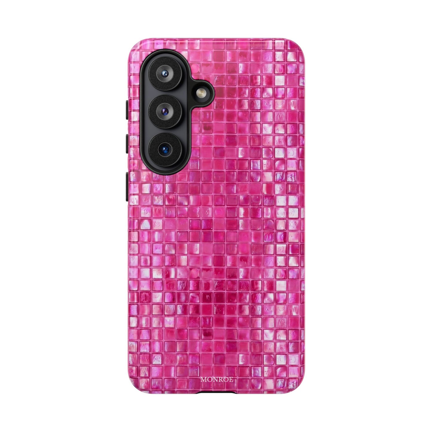 Hot Pink Mosaic Tough Case