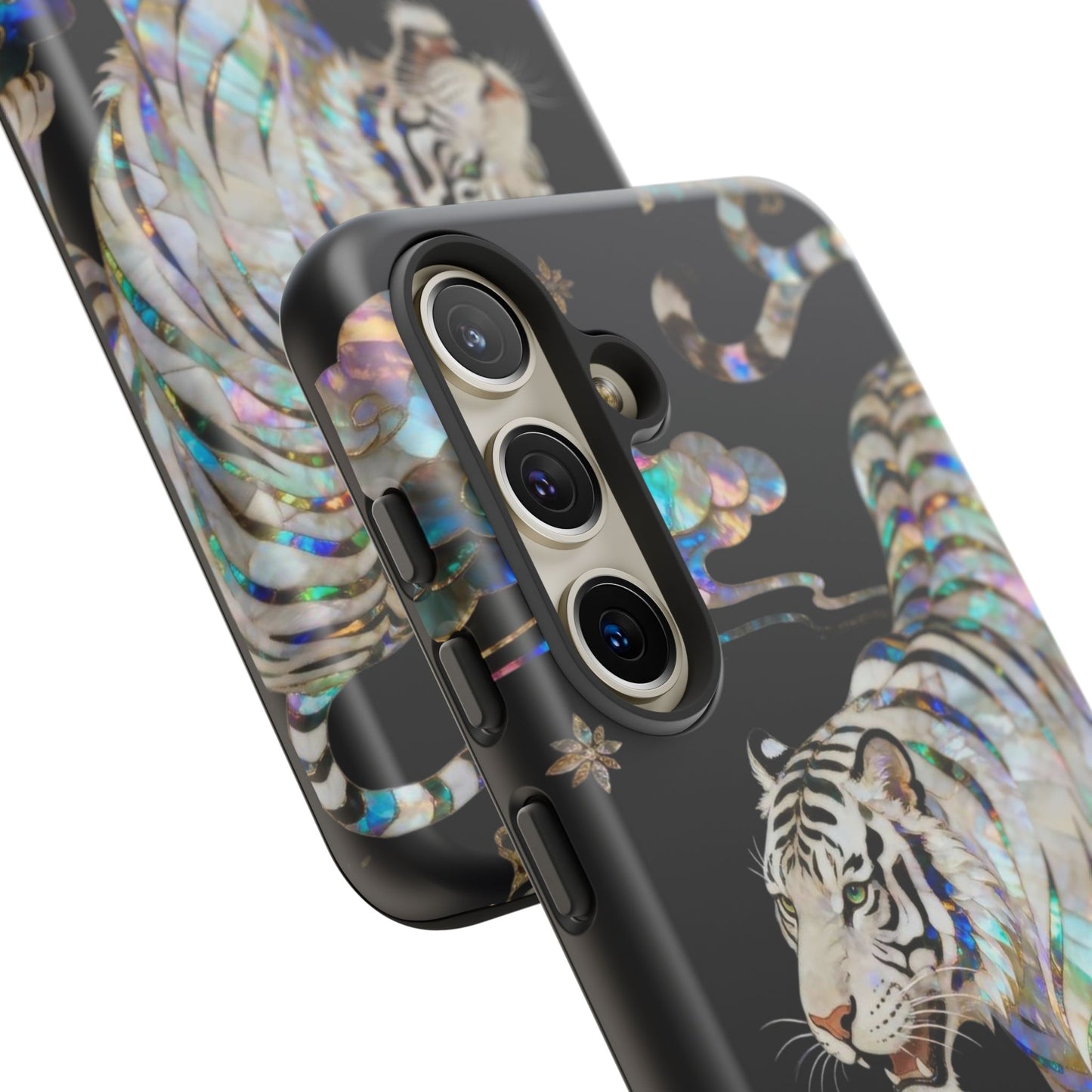 Iridescent White Tiger Tough Case