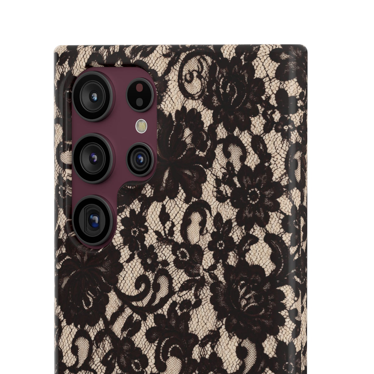Black Cherry Snap Case