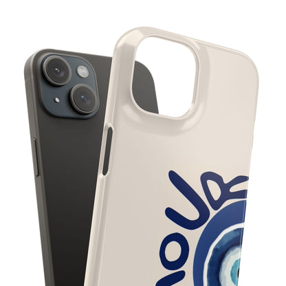 Blue Nazar Evil Eye Case
