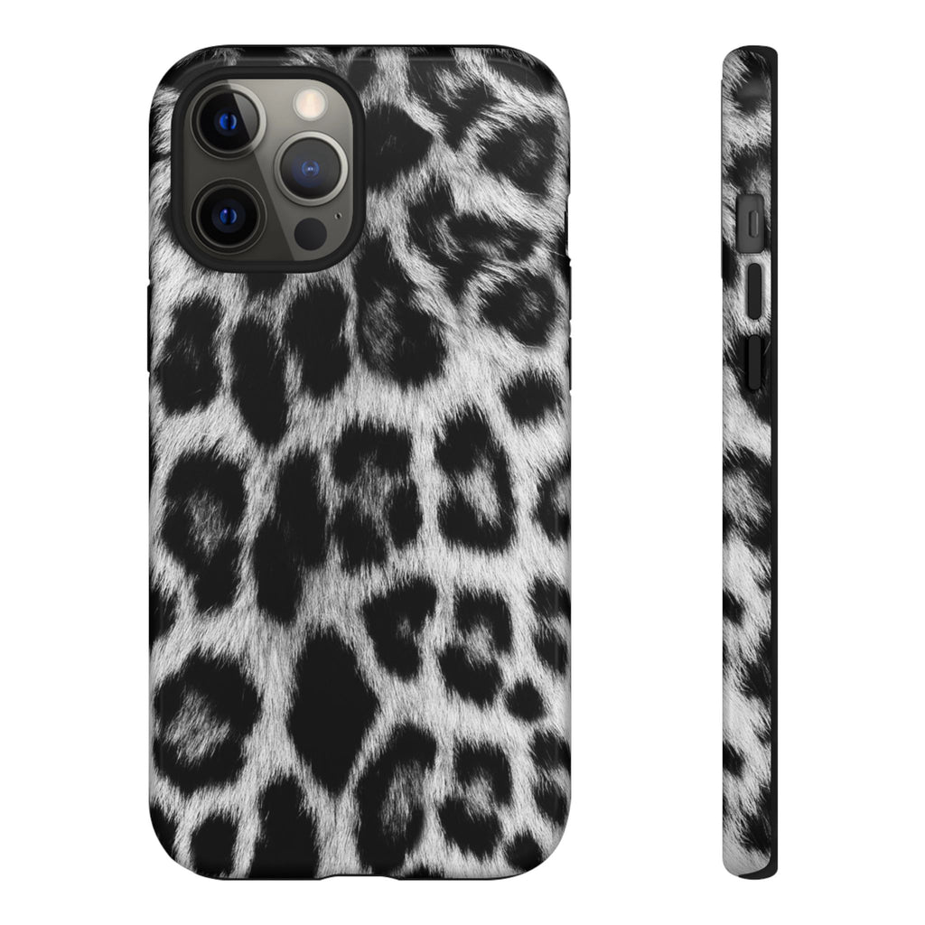 B&W Leopard Phone Case