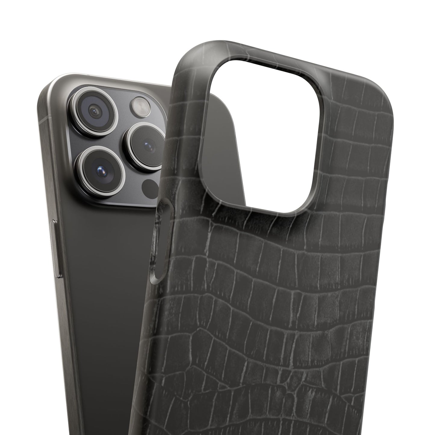 Black Croc Case