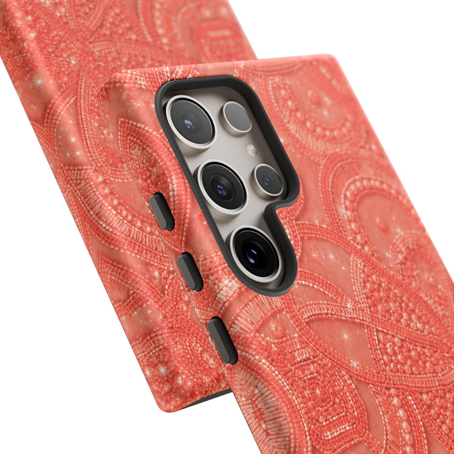 Coral Lace Tough Case