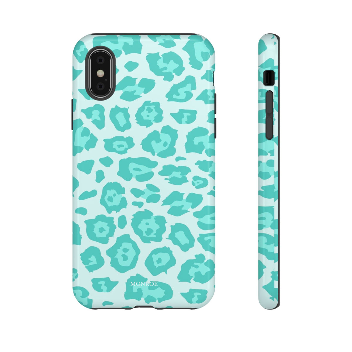 Teal Leopard Tough Case
