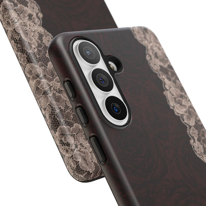 Burgundy Rose Tough Case