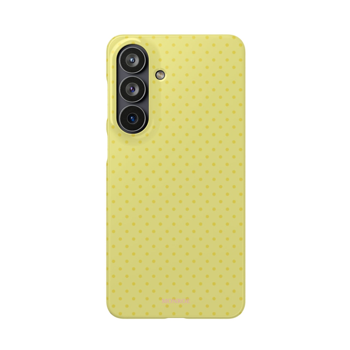Yellow Polka Dot Snap Phone Case