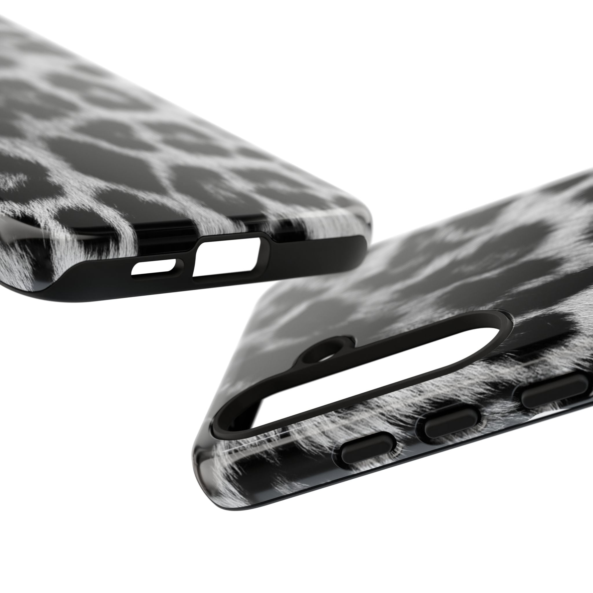 B&W Leopard Phone Case