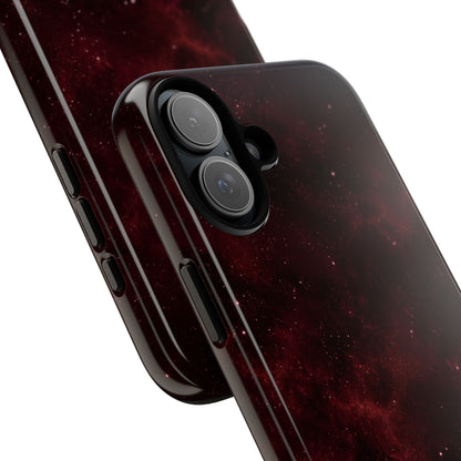 Burgundy Galaxy Tough Case