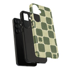 Clover Checker Tough Phone Case