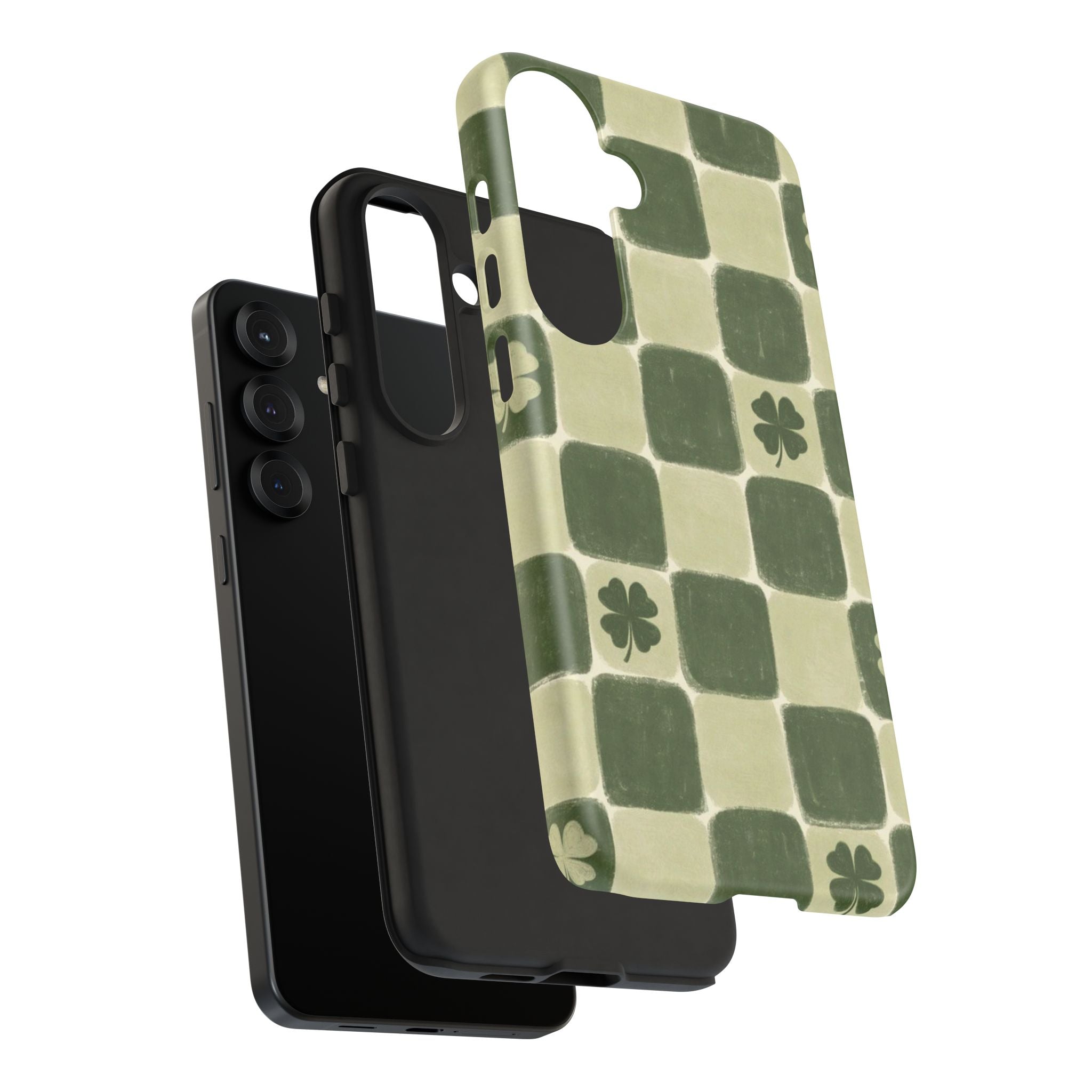 Clover Checker Tough Phone Case
