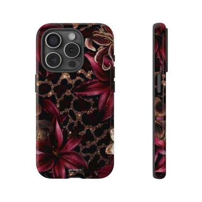 Burgundy Lily Tough Case