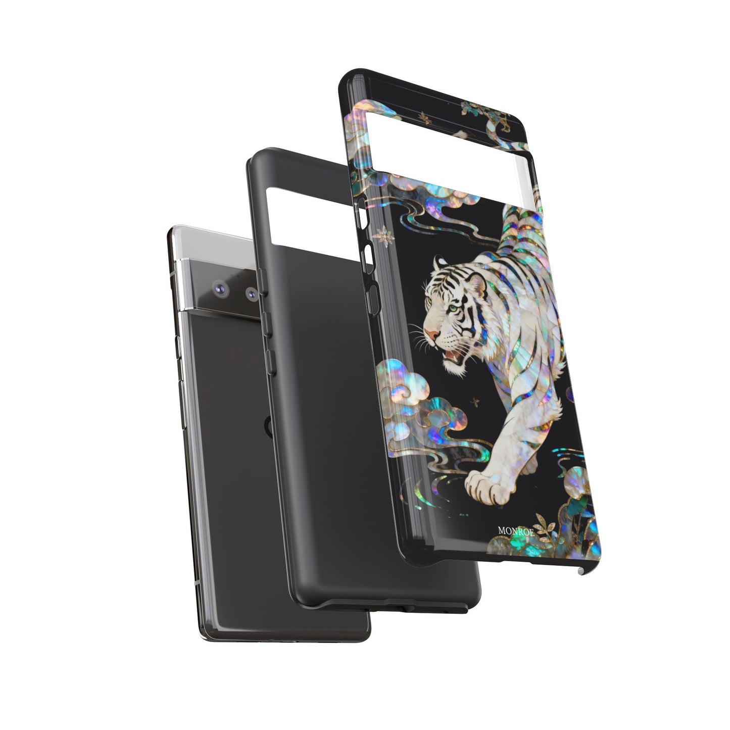 Iridescent White Tiger Tough Case
