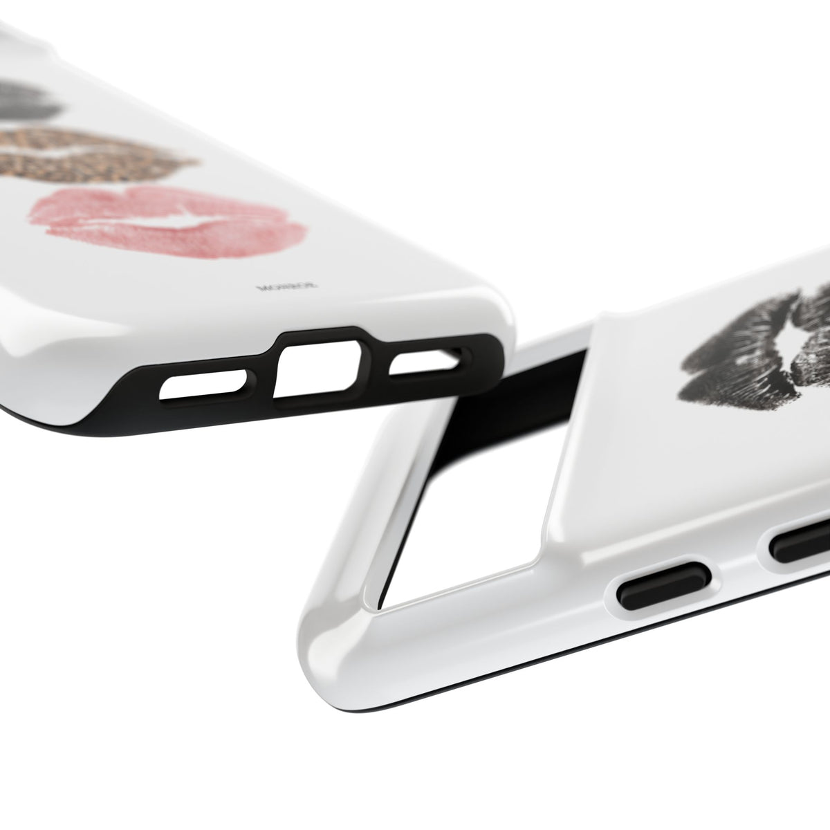 Leopard Glam Lip Tough Case