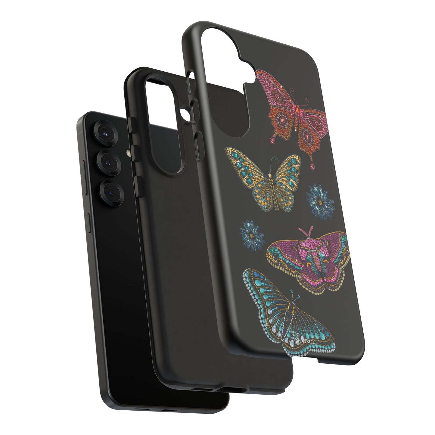 Butterfly Beaded Tough Case