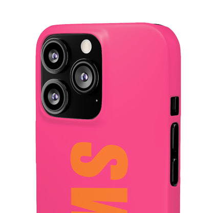 Bold Pink "SWAG" Case