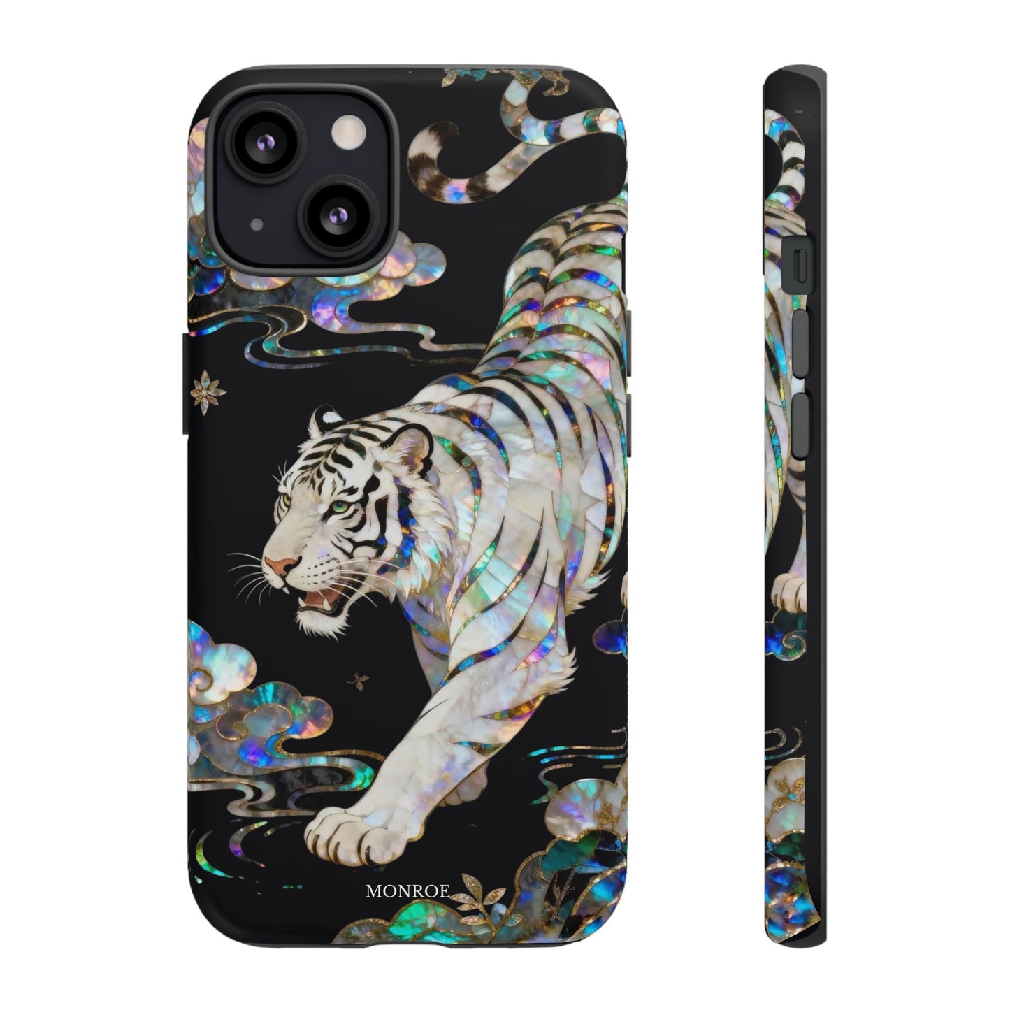 Iridescent White Tiger Tough Case